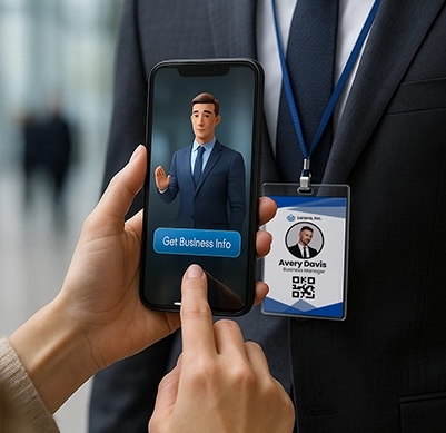 Acreditación con experiencia de realidad aumentada para eventos