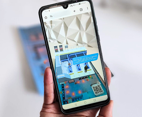 Proyecto 2 de realidad aumentada para empresas en portfolio