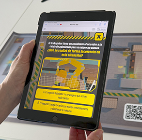 Tapetes interactivos con realidad aumentada para eventos corporativos